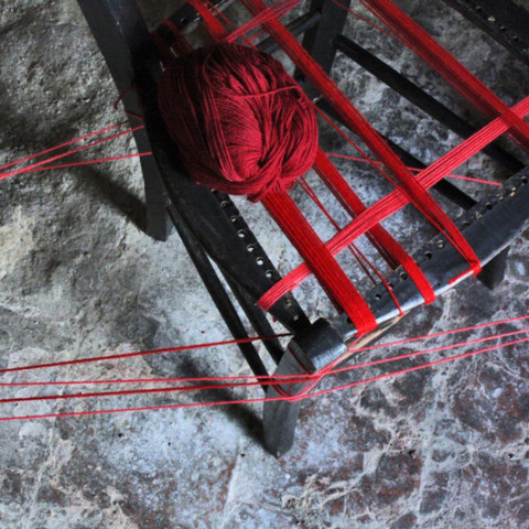 Cortile/Curtigghiu - Un telaio della memoria collettiva. Installazione in situ (Ph. Gero Viccica).