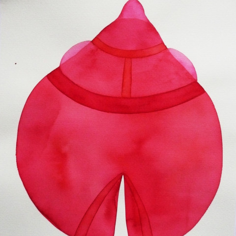 Sirene - Strange fruit, 2008. Disegni all’inchiostro su carta Murillo (25,5x28,5 cm cad.).